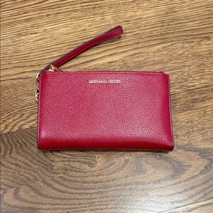 Michael Kors Bold Red Wristlet